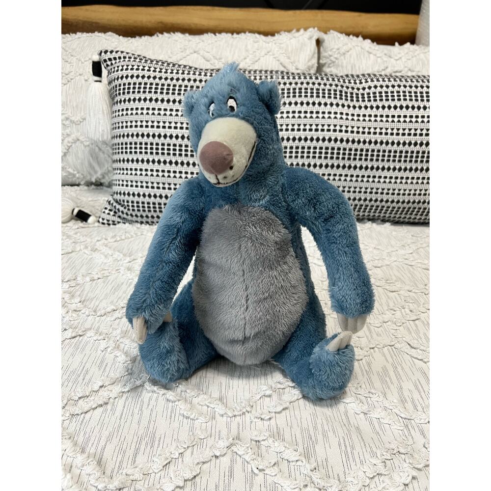 Kohl’s Cares Baloo Plush Jungle Book Disney Blue Bear Stuffed Animal Toy 2014
